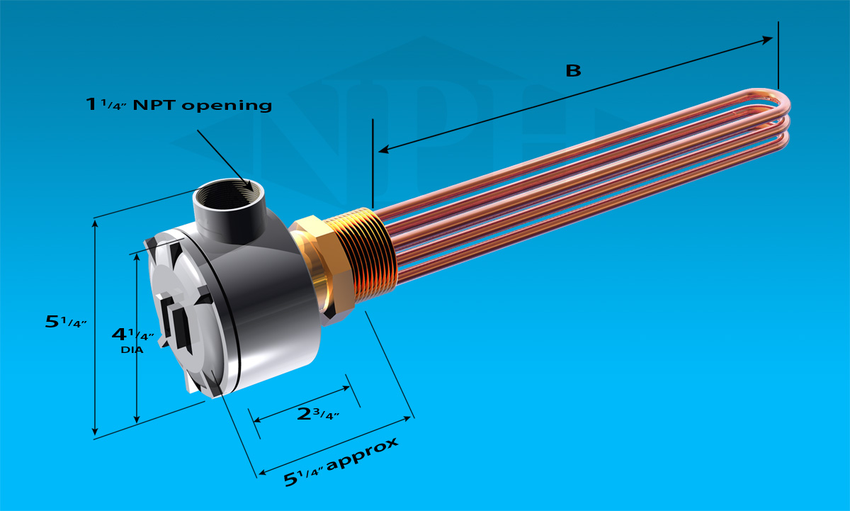 NEMA 4 and NEMA 7 - Enclosures-3 Elements-Built In Thermostat- SPST-1 or 3 Phase Connection